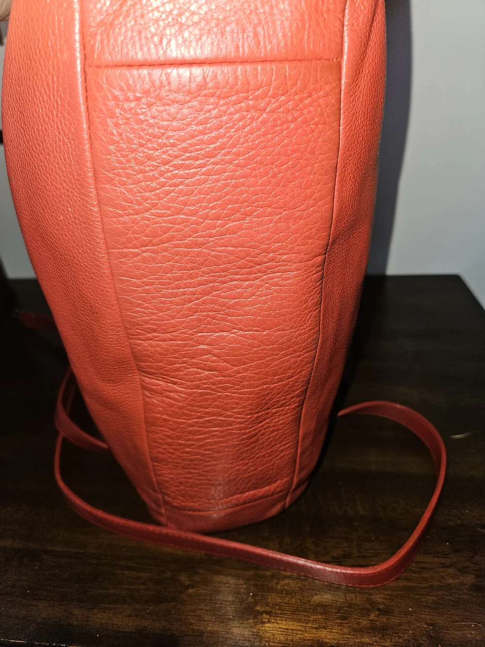 Coach Park Leather Hobo Shoulder Bag with Yellow Tag Accent